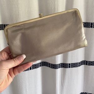 HOBO leather clutch